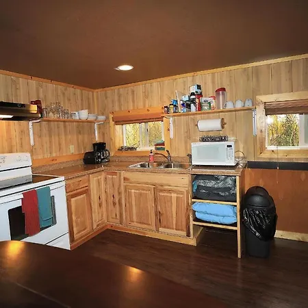 Denali Park View Family Log Cabin Exterior photo