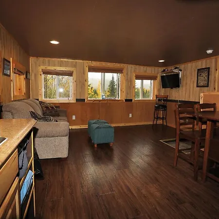 Denali Park View Family Log Cabin Exterior photo