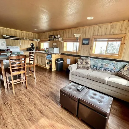 Denali Park View Family Log Cabin Exterior photo